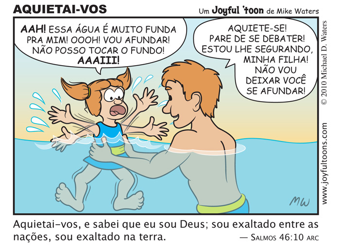 Aquietai-vos - Salmos 46:10