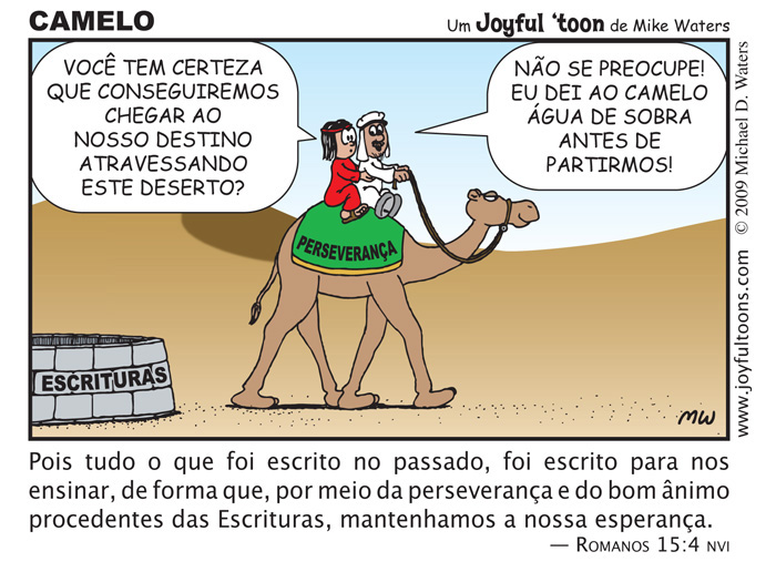 Camelo - Romanos 5:11