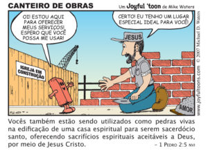 Canteiro de Obras - 1 Pedro 2:5