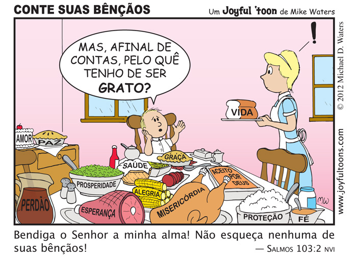 Conte Suas Bnos - Salmos 103:2