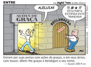 Entre - Salmos 100:4