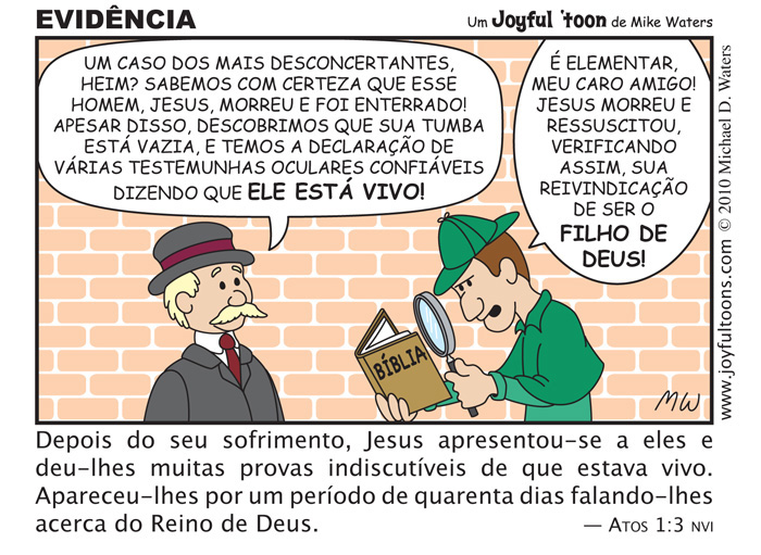 Evidncia - Atos 1:3