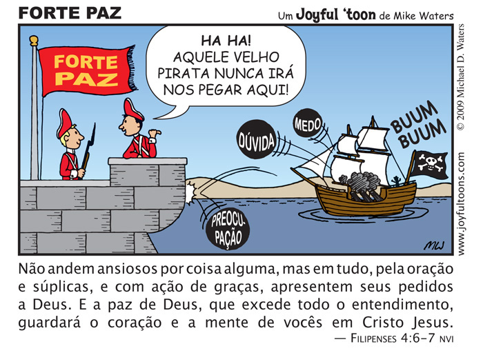 Forte Paz - Filipenses 4:6-7