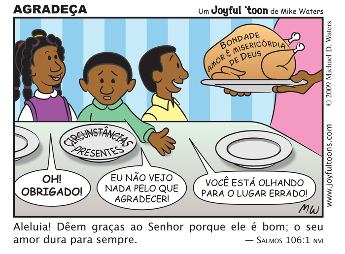 Agradea - Salmos 106:1