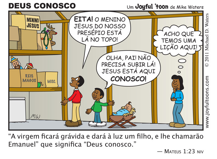 Deus Conosco - Mateus 1:23