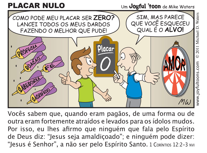 Placar Nulo - 1 Corntios 12:2-3