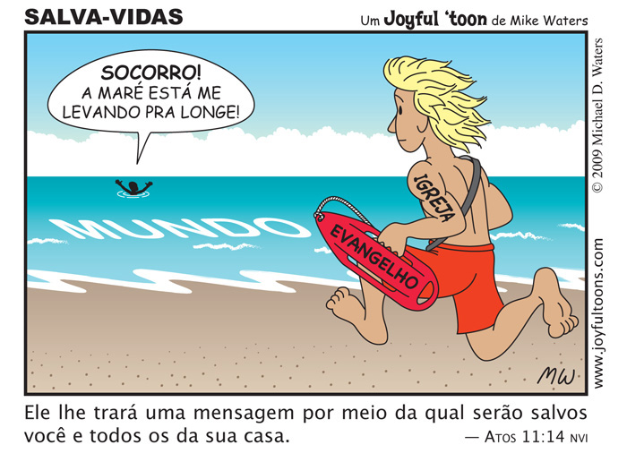 Salva-vidas - Atos 11:14