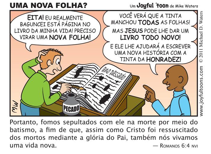 Uma Nova Folha? - Romanos 6:4