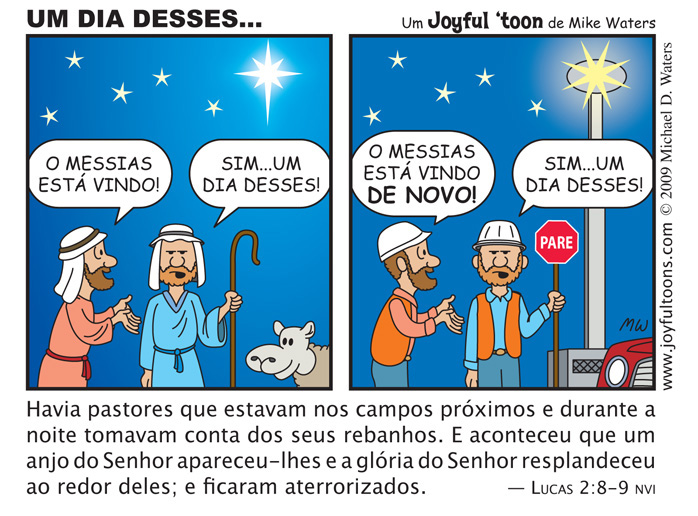 Um Dia Desses... - Lucas 2:8-9