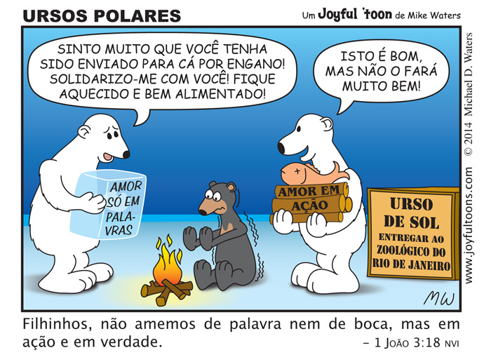 Ursos Polares - 1 Joo 3:18