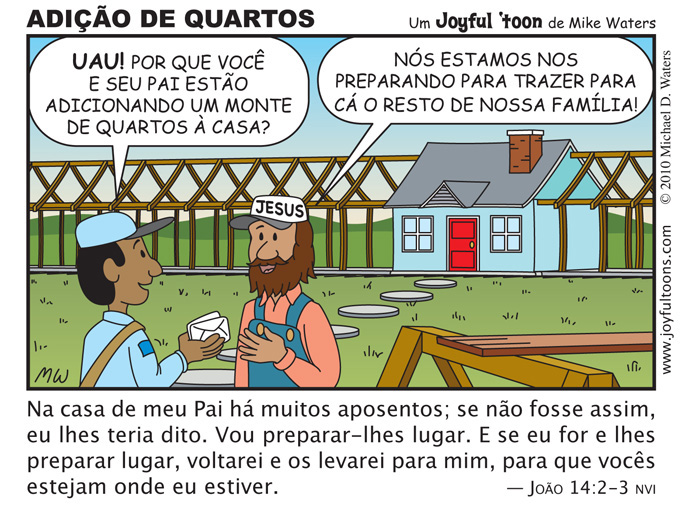 Adio de Quartos - Joo 14:2-3