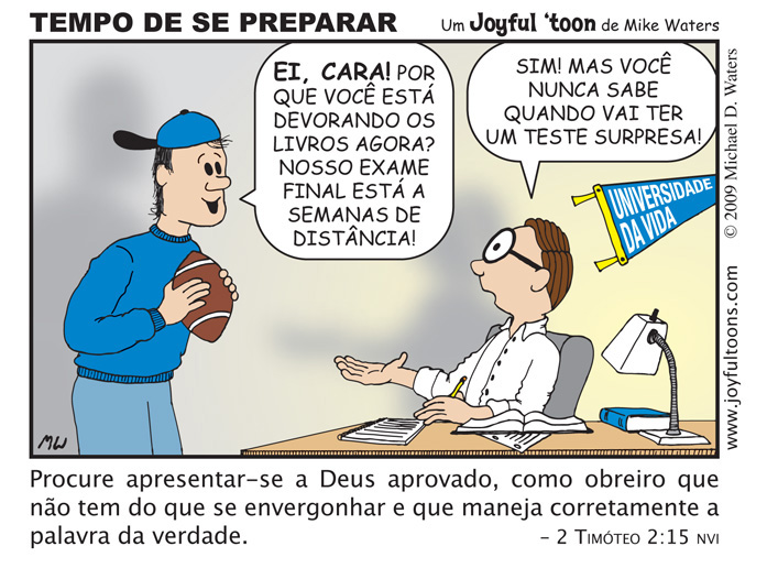 Tempo de se Preparar - 2 Timteo 2:15